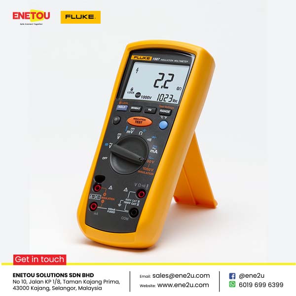 Ene2u Fluke 1587 ET Advanced Electrical Troubleshooting Kit